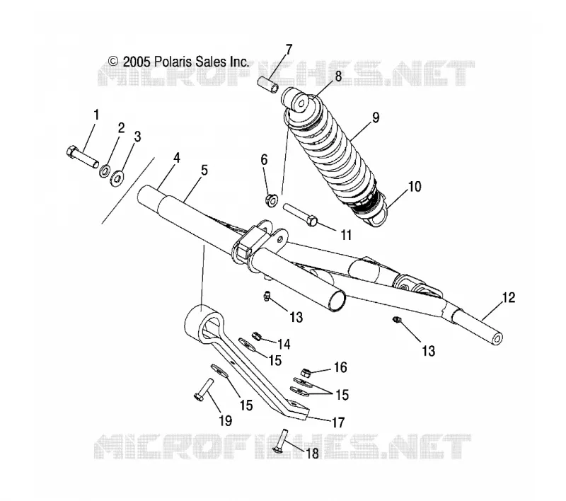 BRAS DE SUSPENSION AVANT (M-10)
