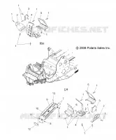 CHASSIS, REPOSE PIEDS AND PROTECTION D'EMBRAYAGE