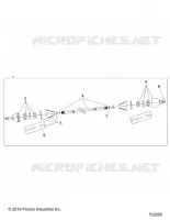 DRIVE TRAIN, HALF ARBRE DE TRANSMISSION ARRIERE
