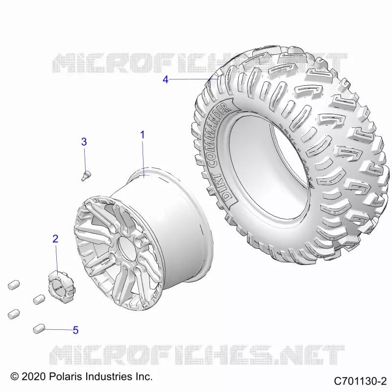 ROUES, REAR