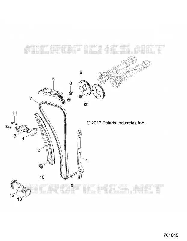 CHAINE DE DISTRIBUTION AND TENSIONER
