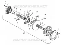 EMBRAYAGE DE TRANSMISSION ULTRA TOURING 0975378 AND EUROPEAN ULTRA TOURING E975378 (4938133813C005)