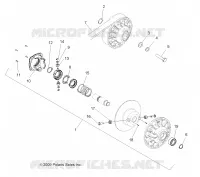 SYSTÈME DE TRANSMISSION, SECONDARY CLUTCH