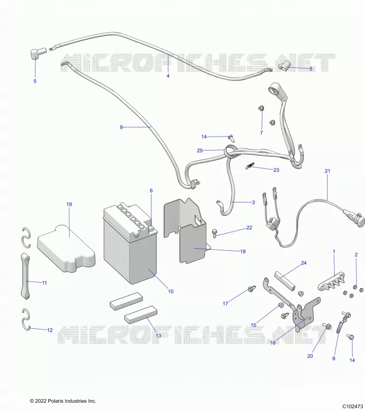 ELECTRICITE, BATTERY