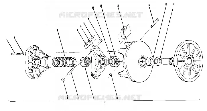 EMBRAYAGE DE TRANSMISSION (4910951095009A)