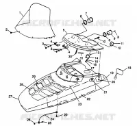 CAPOT XLT TOURING 0973357 and EUROPEAN XLT TOURING E973357 (4937723772A013)