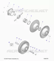 SYSTÃˆME DE TRANSMISSION, CLUTCH, SECONDARY