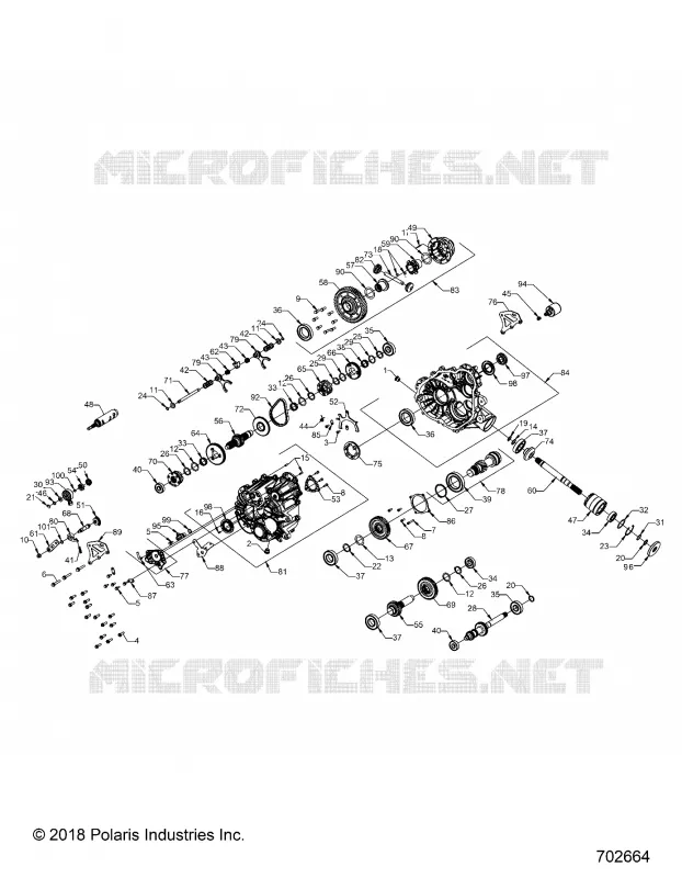 SYSTÃˆME DE TRANSMISSION, MAIN GEARCASE