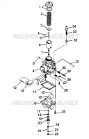 CARBURATEUR XCF 0981643 (4942774277C008)