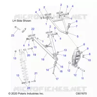 TRIANGLES SUSPENSIONS AVANT 