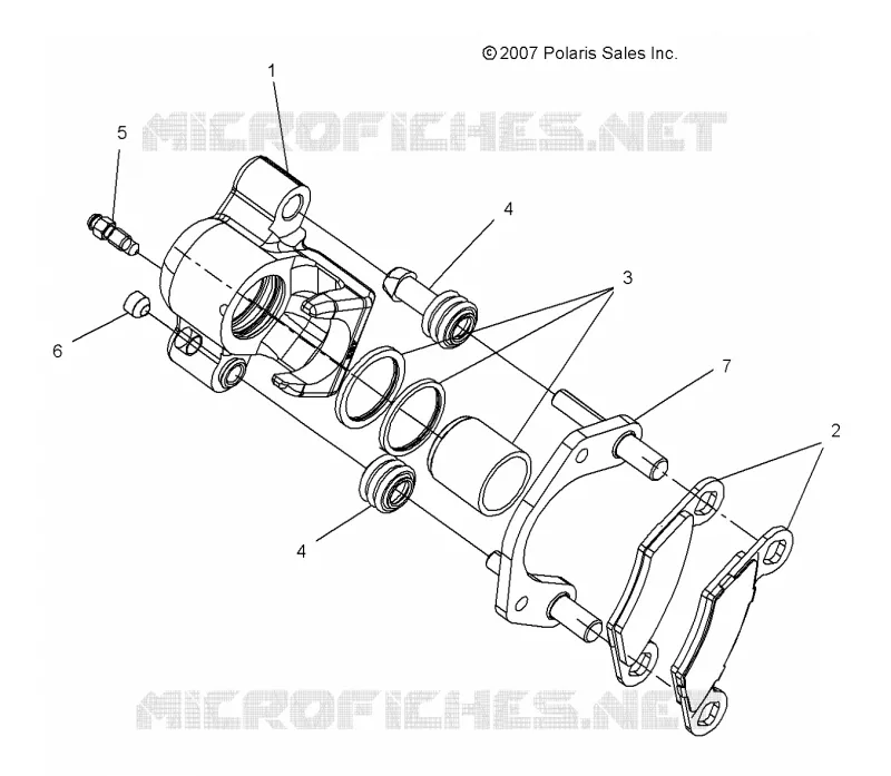 FREIN AVANT CALIPERS