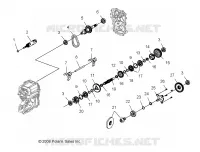 SYSTÈME DE TRANSMISSION, PONT PRINCIPAL INTERNAL