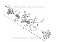 EMBRAYAGE DE TRANSMISSION ASSEMBLY 250 2X4/W927527 (4922862286023A)