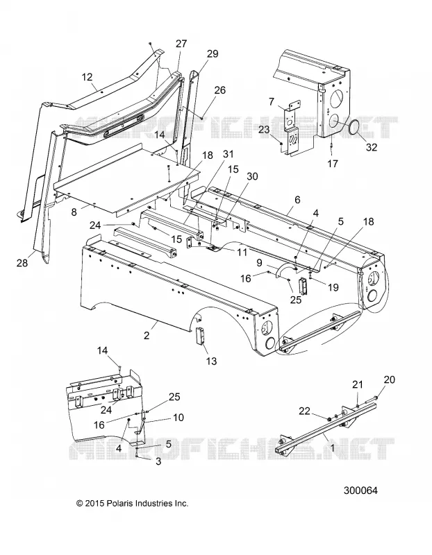 CARROSSERIE ARRIERE