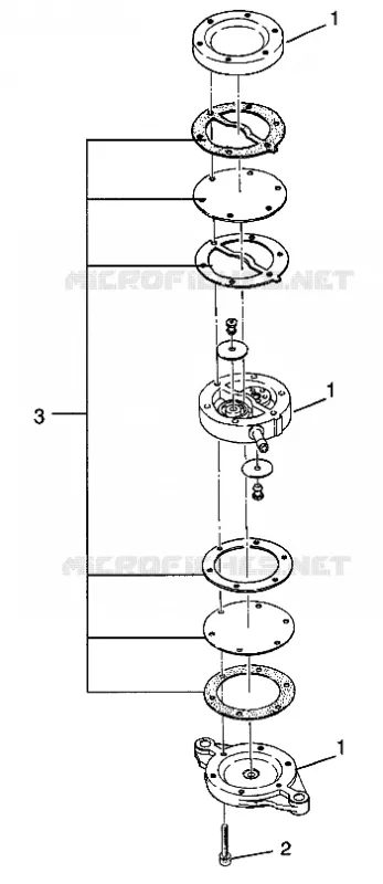 POMPE A CARBURANT Storm 0975782, Storm S.E. H975782, European Storm S.E. E975782, (4937823782D007)