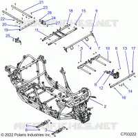 CHASSIS, MAIN CADRE