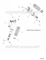 SUSPENSION AVANT SHOCK MOUNTING