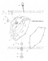 CARTERS MOTEUR COVER, RH
