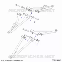 SUSPENSION AVANT A-ARM MOUNTING