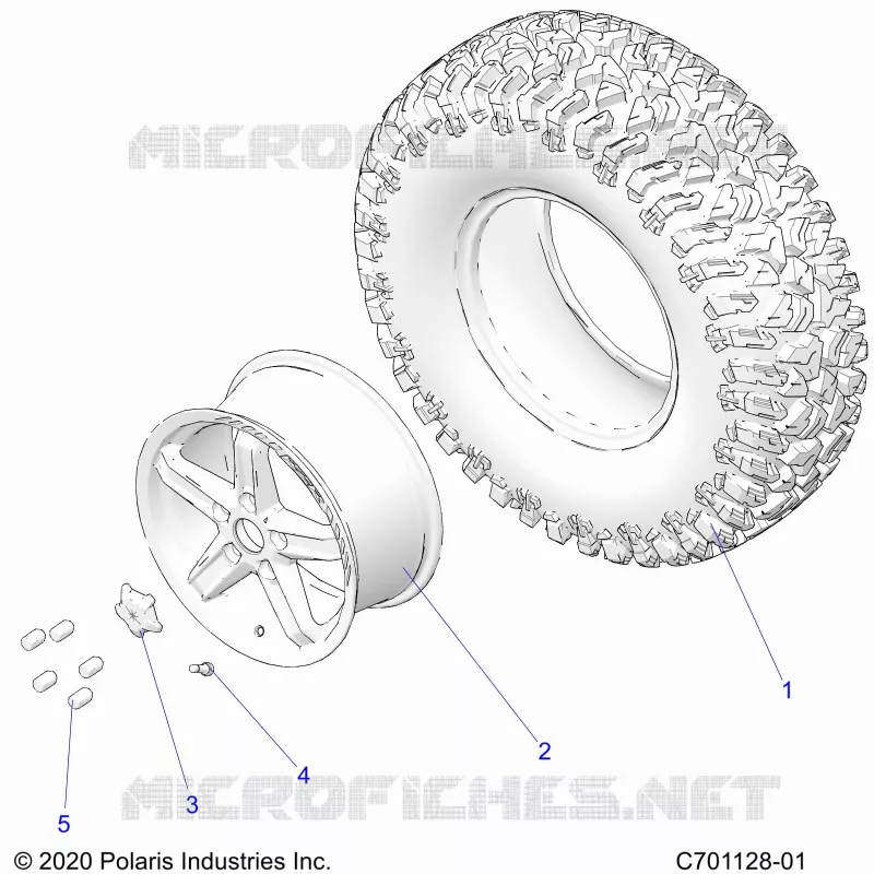 ROUES, FRONT/REAR