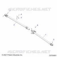 SYSTÃˆME DE TRANSMISSION, PROP SHAFT