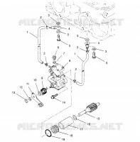 POMPE A HUILE 440 XCR 0961660 (4932113211D001)