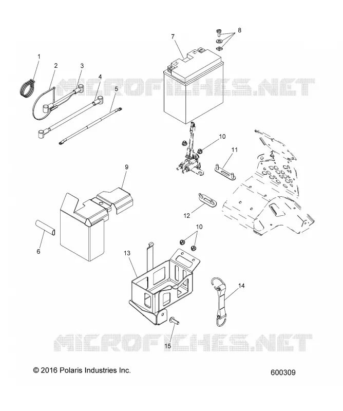ELECTRICITE, BATTERY/BOX AND CABLES