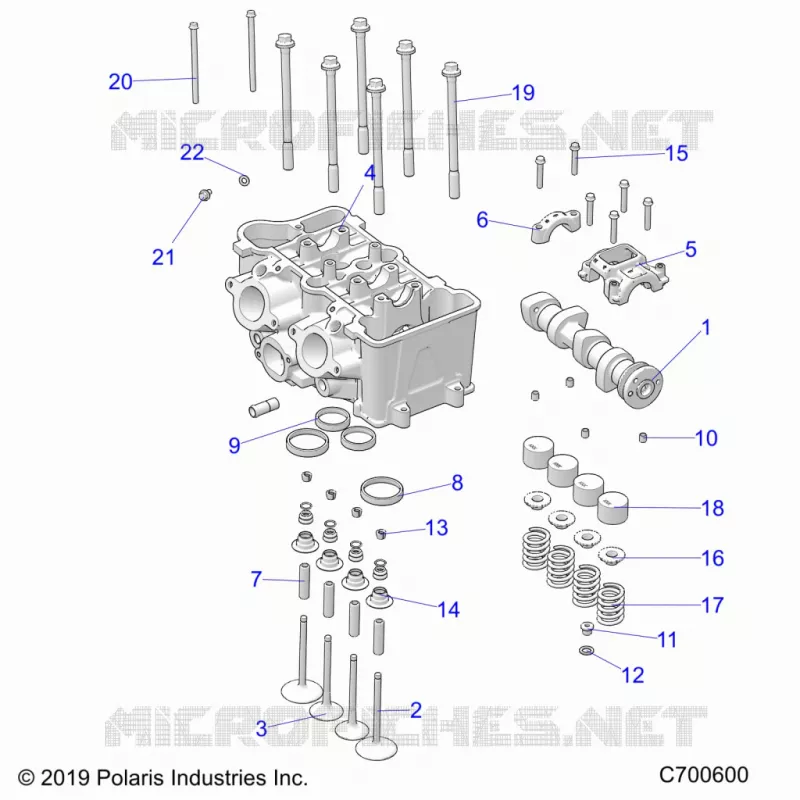 ENGINE, CULASSE AND VALVES