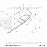 MOTEUR, AIR DUCT, OUTLET