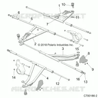 SUSPENSION AVANT CONTROL ARMS