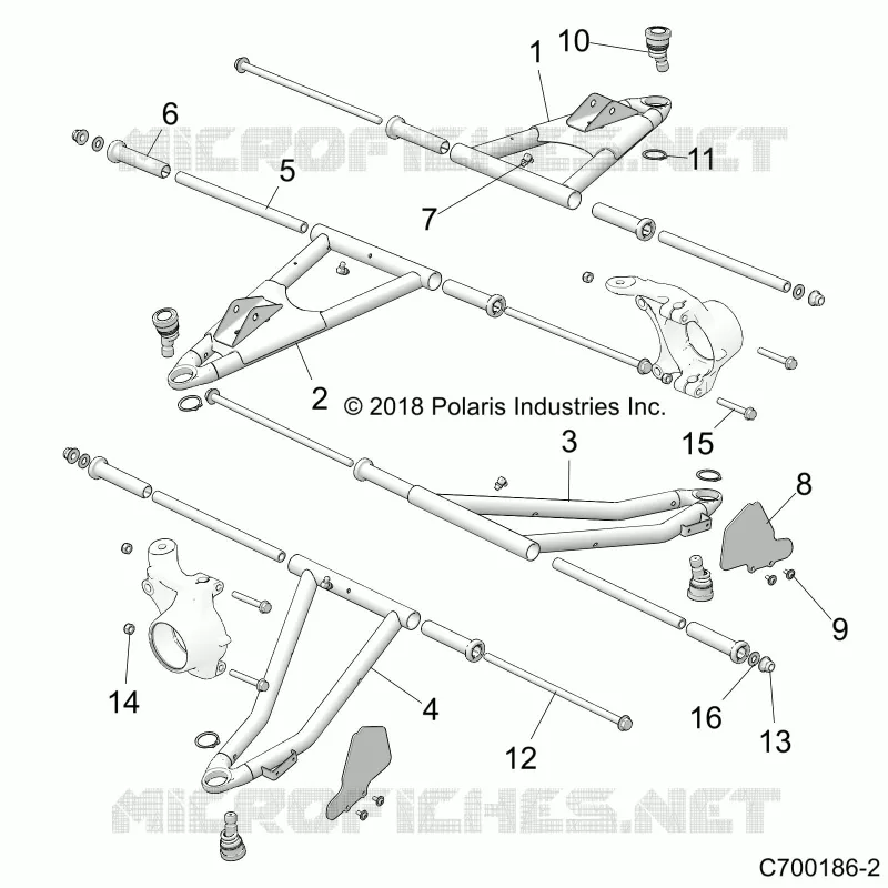 SUSPENSION AVANT CONTROL ARMS