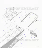 PARE CHOCS, REAR, CLOSEOFF, TUNNEL COVER