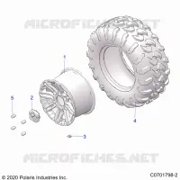 ROUES, REAR