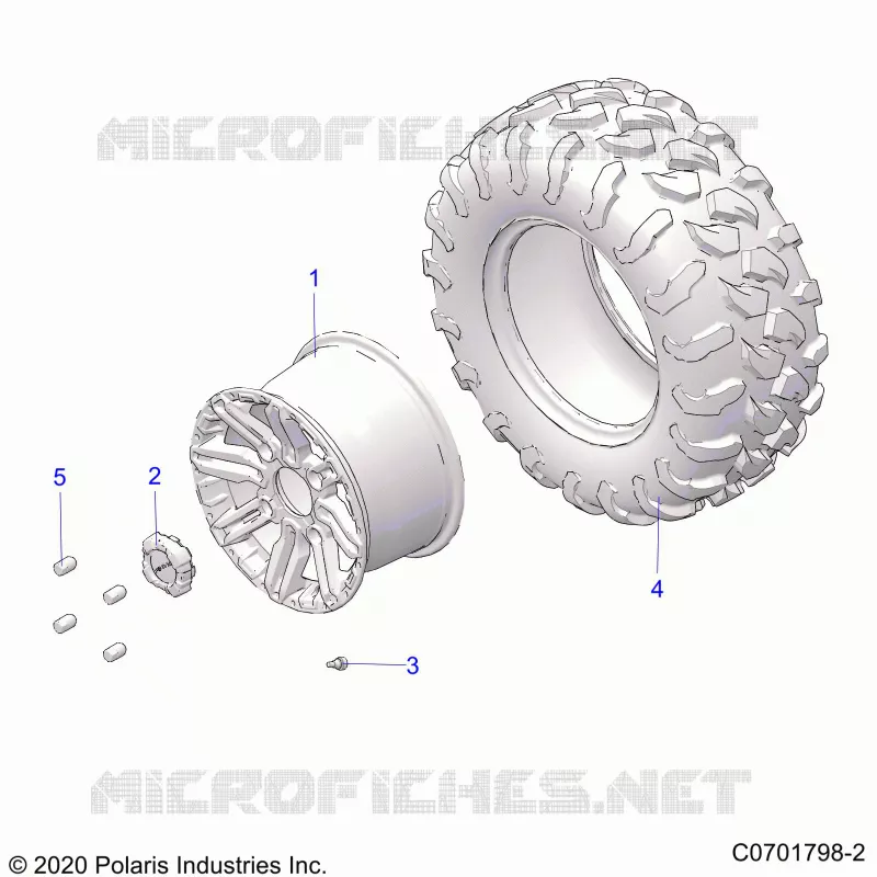 ROUES, REAR