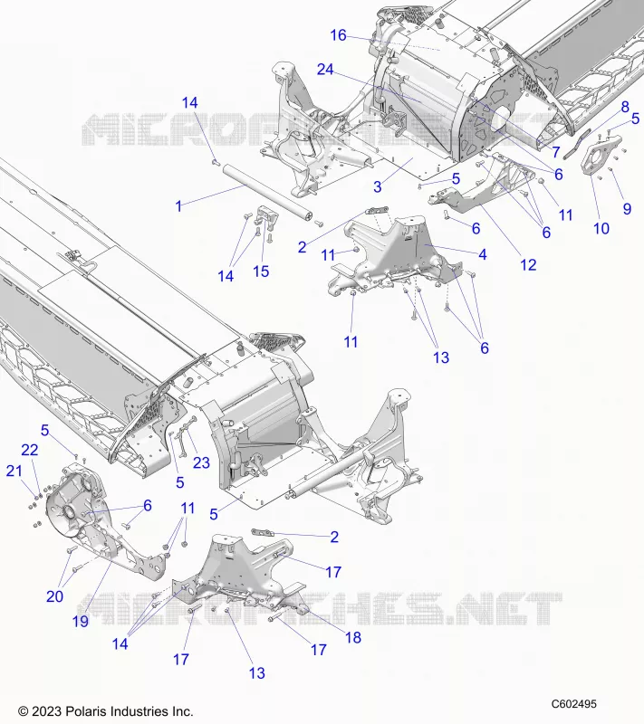 CHASSIS, BULKHEAD ASM.