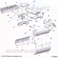 ENGINE, ECHAPPEMENT