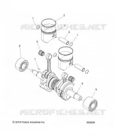 ENGINE, PISTON ET VILEBREQUIN