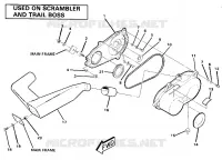 COUVERCLE D'EMBRAYAGE ASSEMBLY. (4910981098034A)