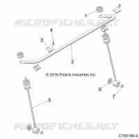SUSPENSION AVANT, STABILIZER BAR