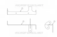 EUROPEAN COMPONENTS, SIEGE BELT BRACKET, LOWER EU