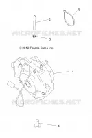 DRIVE TRAIN, FRONT SUPPORT PONT