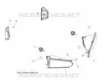 ELECTRICITE, HEADLIGHT AND TAILLIGHT