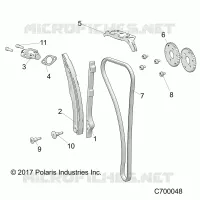 CHAINE DE DISTRIBUTION AND TENSIONER