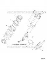 SUSPENSION ARRIERE SHOCK MOUNTING