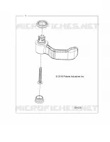CONTROLS, ACCELERATEUR, THROTTLE LEVER KIT