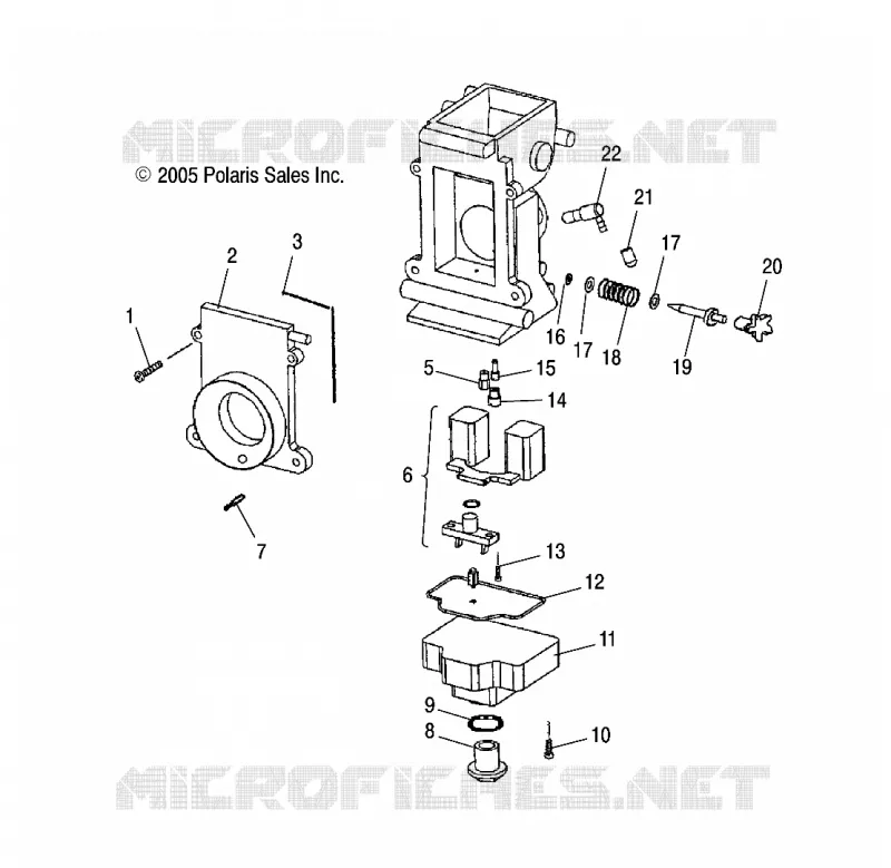MOTEUR, CARBURATEUR, LOWER