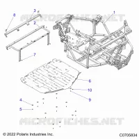 CHASSIS, MAIN CADRE