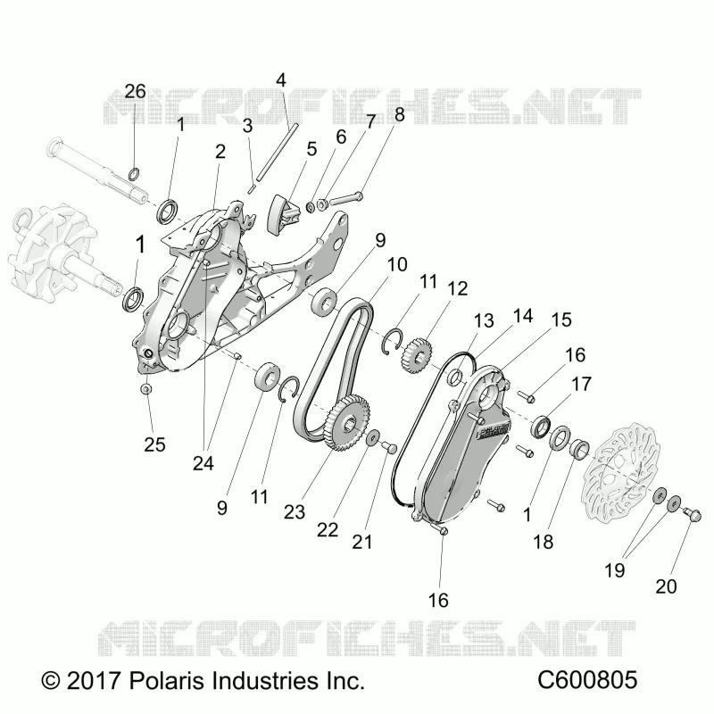 SYSTÃˆME DE TRANSMISSION, CHAINCASE