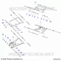 SUSPENSION ARRIERE CONTROL ARMS