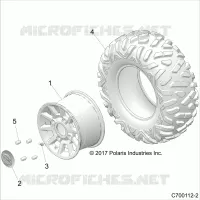 ROUES, REAR